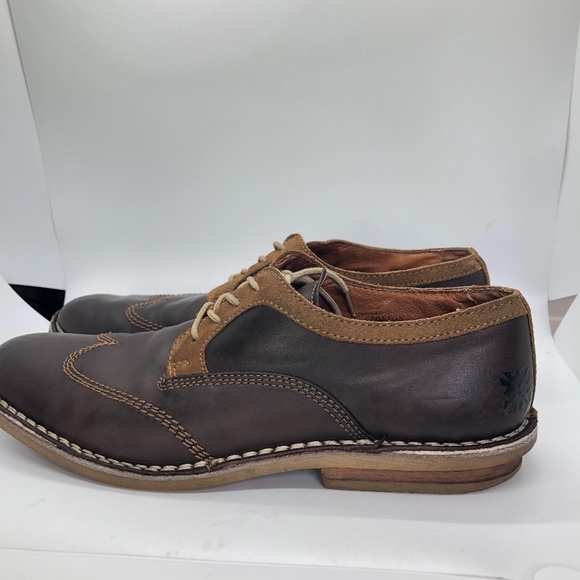 Ryan Rowe CROFTON Lace Up Wingtip Oxford Shoes-10 - Picture 9 of 16